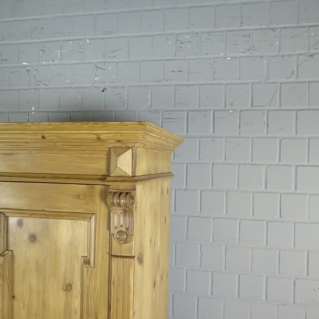 Schrank Kleiderschrank Gründerzeit 1880 Kiefer