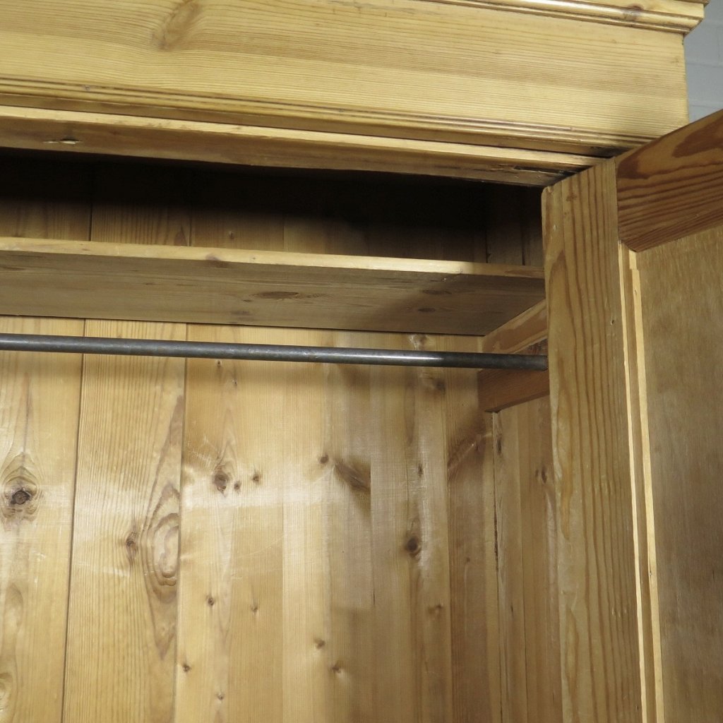 Schrank Kleiderschrank Jugendstil 1910 Kiefer