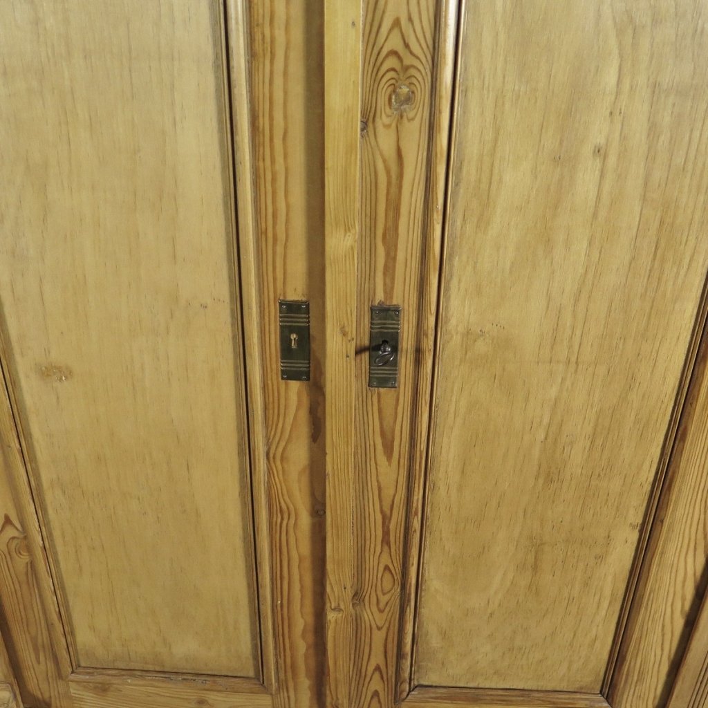 Schrank Kleiderschrank Jugendstil 1910 Kiefer