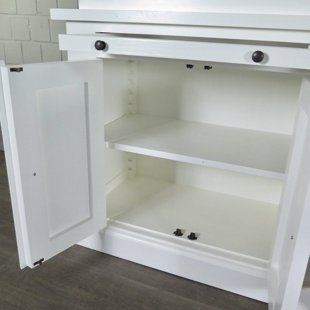 Bibliotheksschrank Wandregal 2,40 m Teakholz