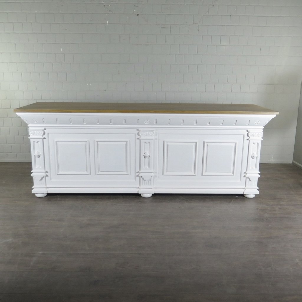 Theke Tresen Bella Elegance 2,60 m Teakholz