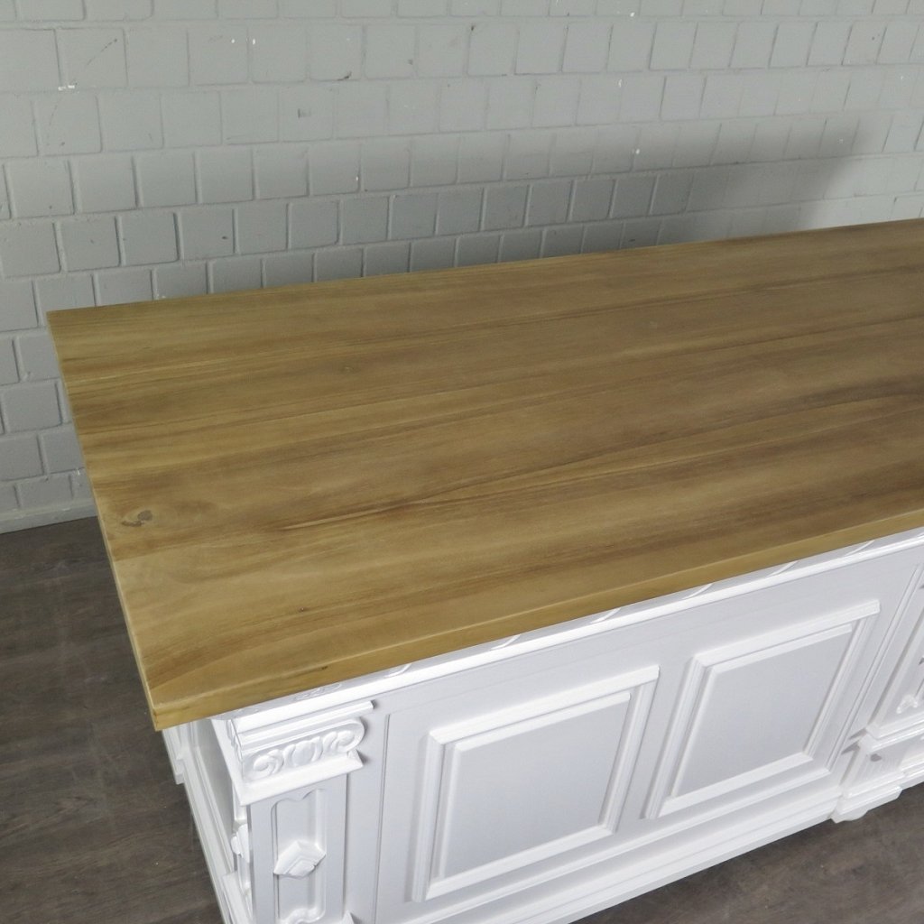 Theke Tresen Bella Elegance 2,60 m Teakholz