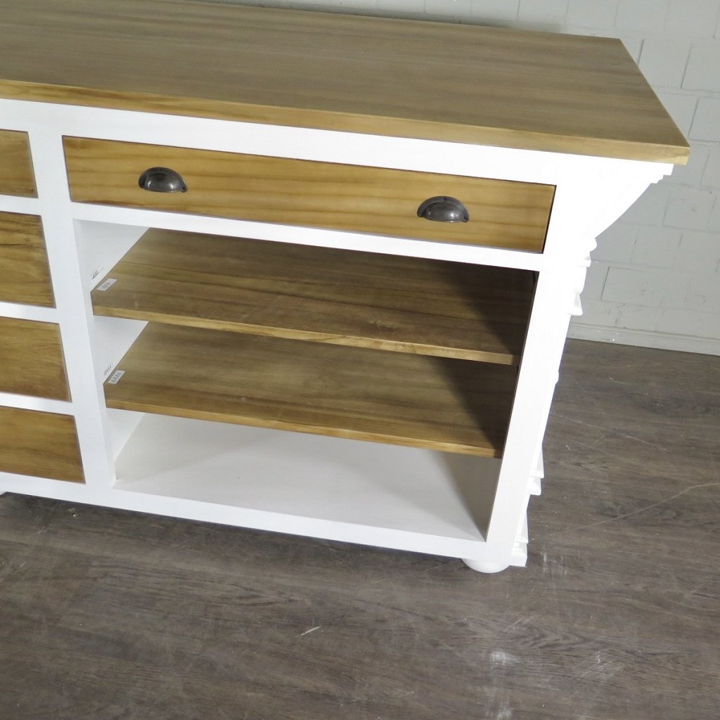 Theke Tresen Bella Elegance 2,60 m Teakholz