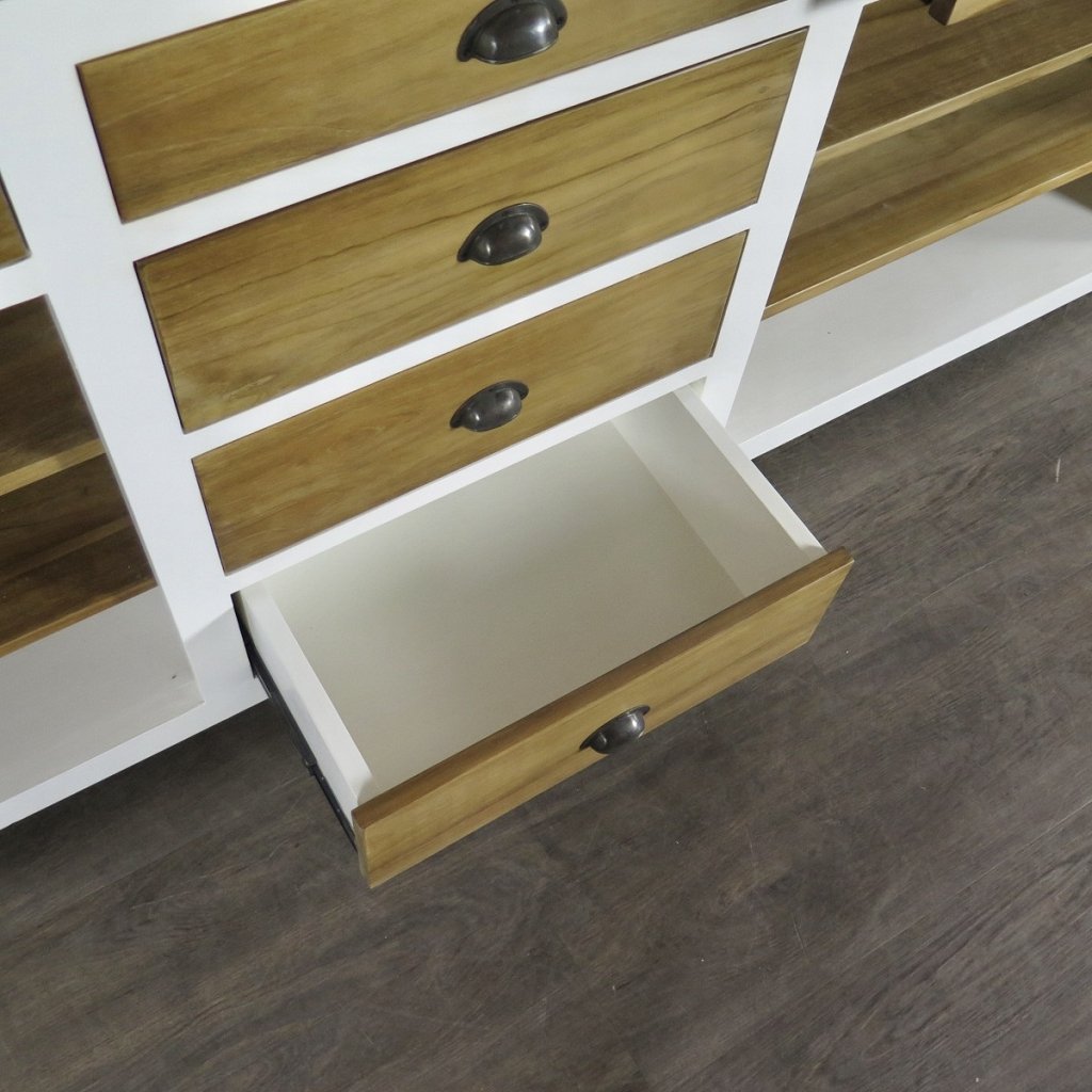 Theke Tresen Bella Elegance 2,60 m Teakholz