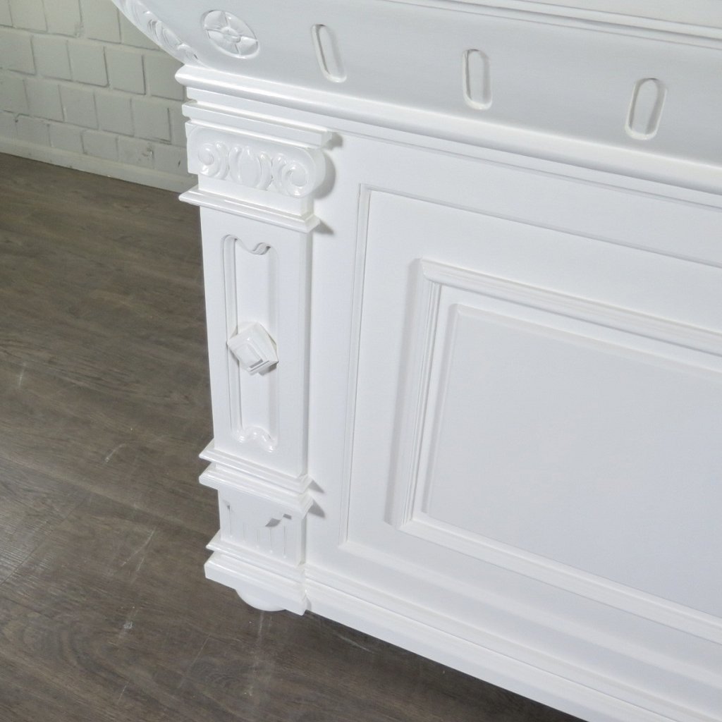 Theke Tresen Bella Elegance 2,00 m Teakholz