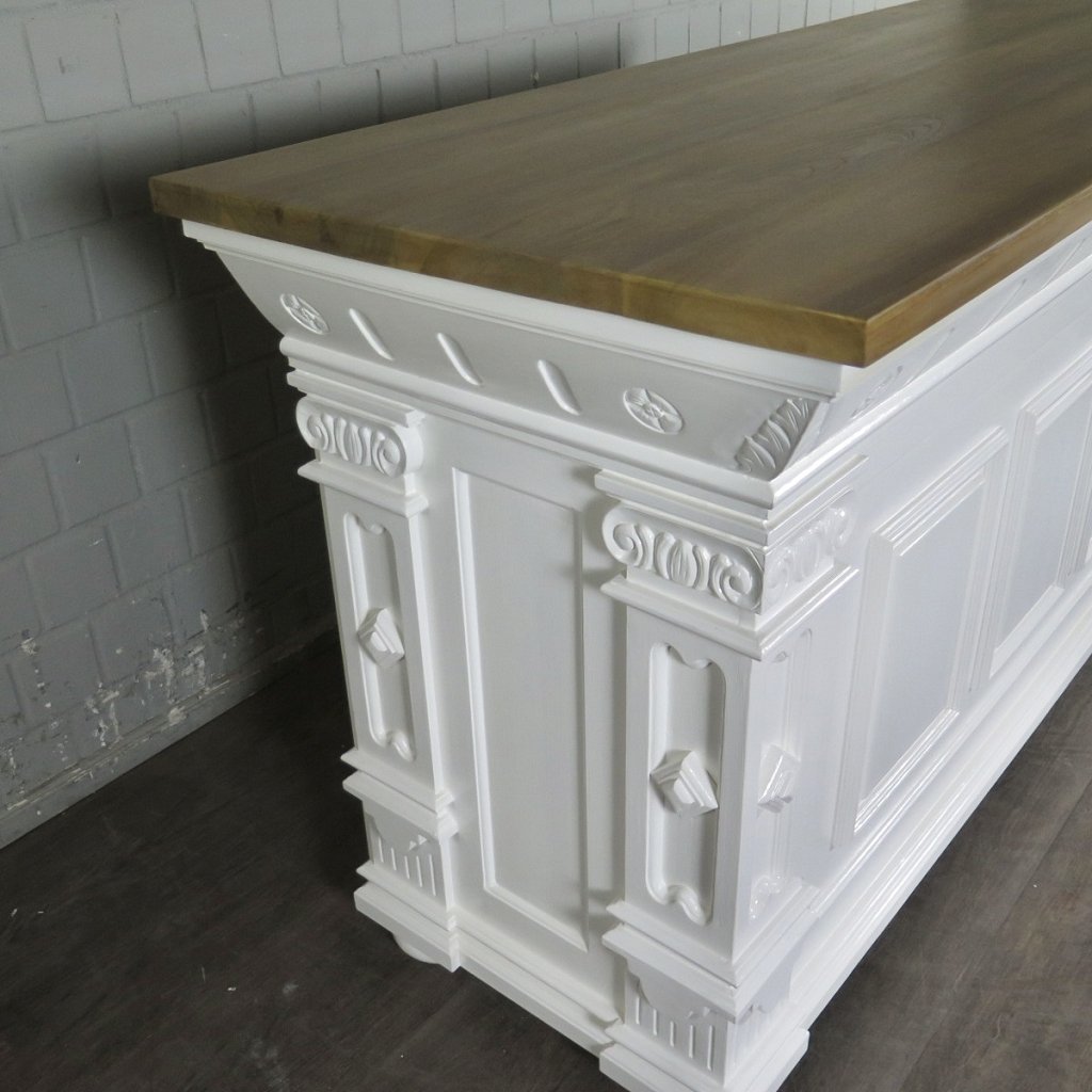 Theke Tresen Bella Elegance 1,70 m Teakholz