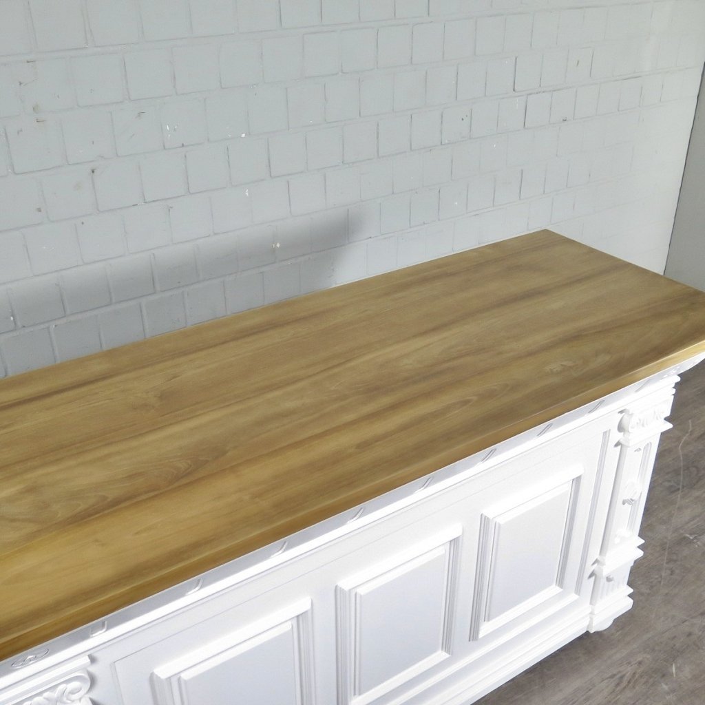 Theke Tresen Bella Elegance 1,70 m Teakholz