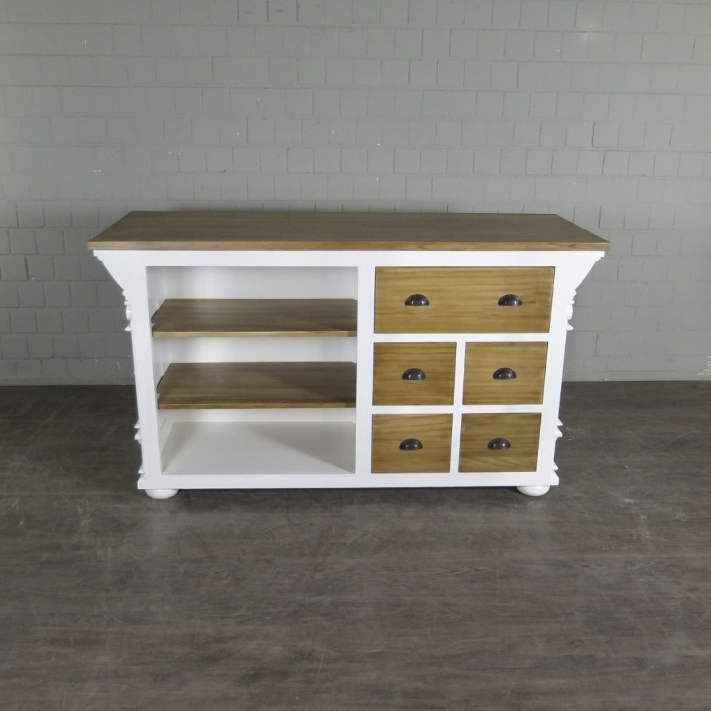 Theke Tresen Bella Elegance 1,70 m Teakholz
