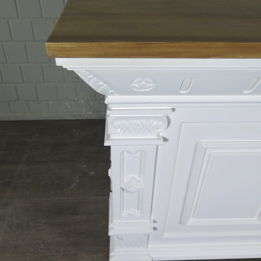Theke Tresen Bella Elegance 1,70 m Teakholz
