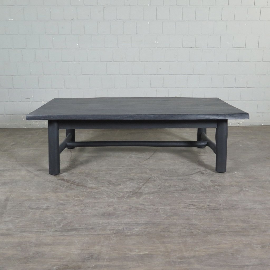 Couchtisch Landhausstil Schwarz 1,30 m x 0,70 m