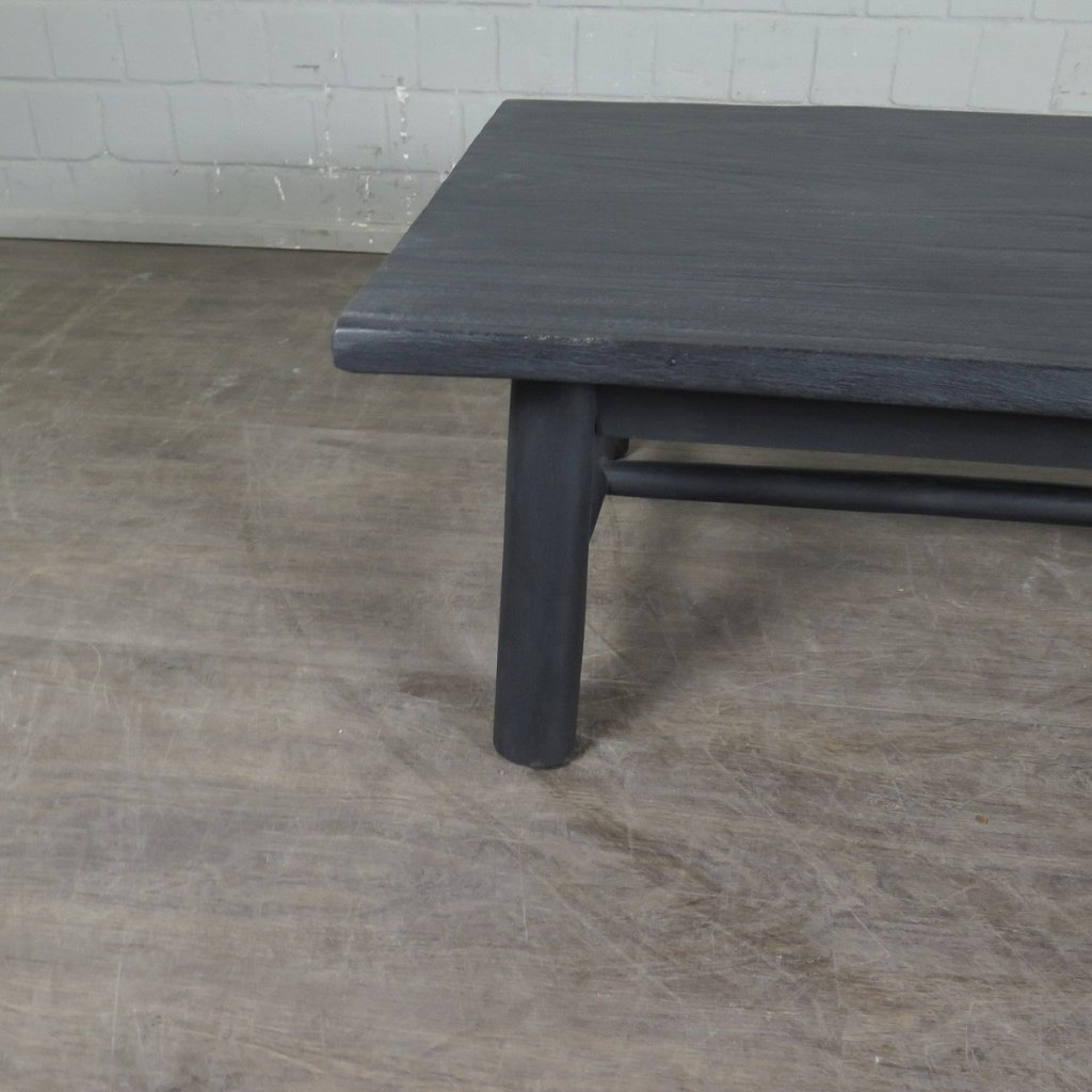Couchtisch Landhausstil Schwarz 1,30 m x 0,70 m