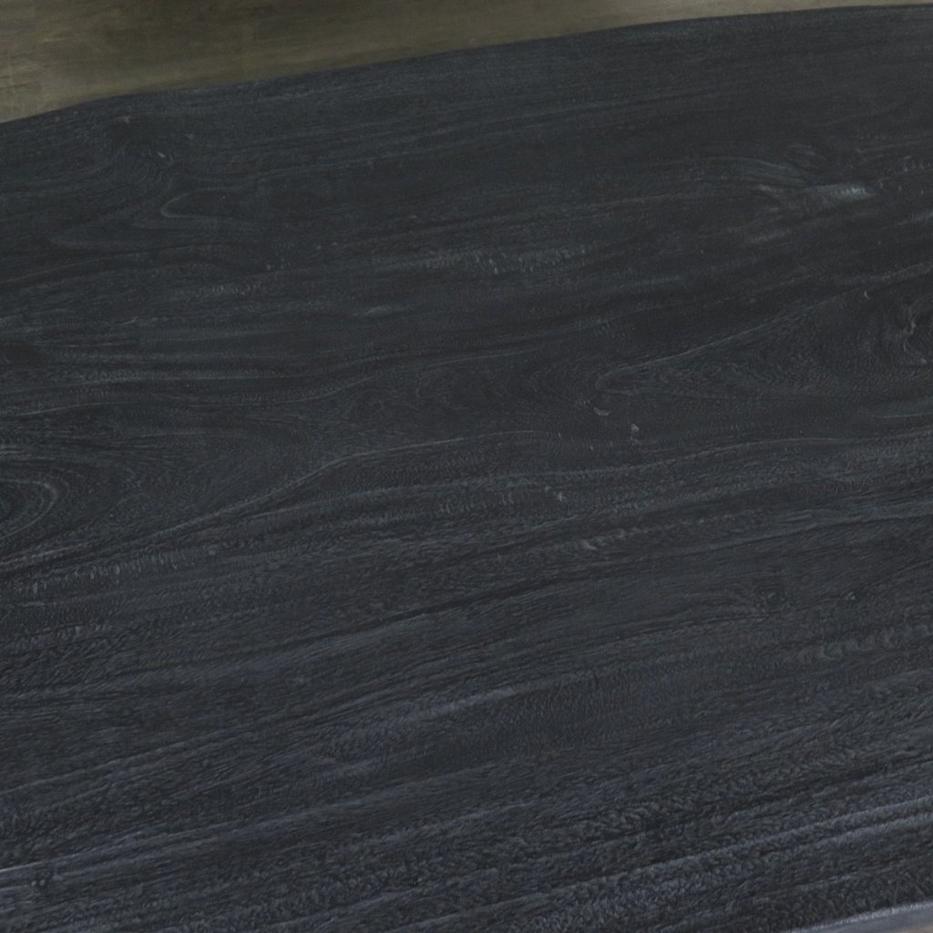 Couchtisch Landhausstil Schwarz 1,30 m x 0,70 m