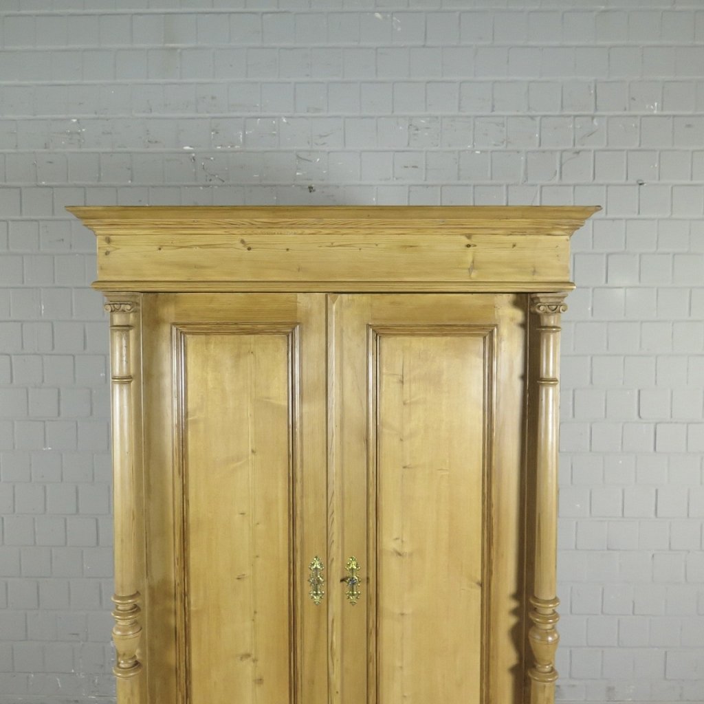 Schrank Kleiderschrank Gründerzeit 1880 Kiefer