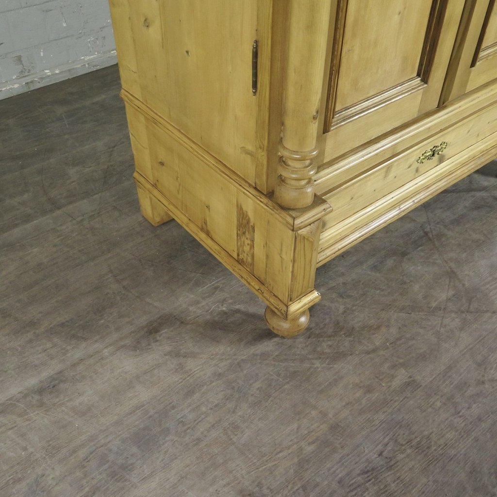 Schrank Kleiderschrank Gründerzeit 1880 Kiefer