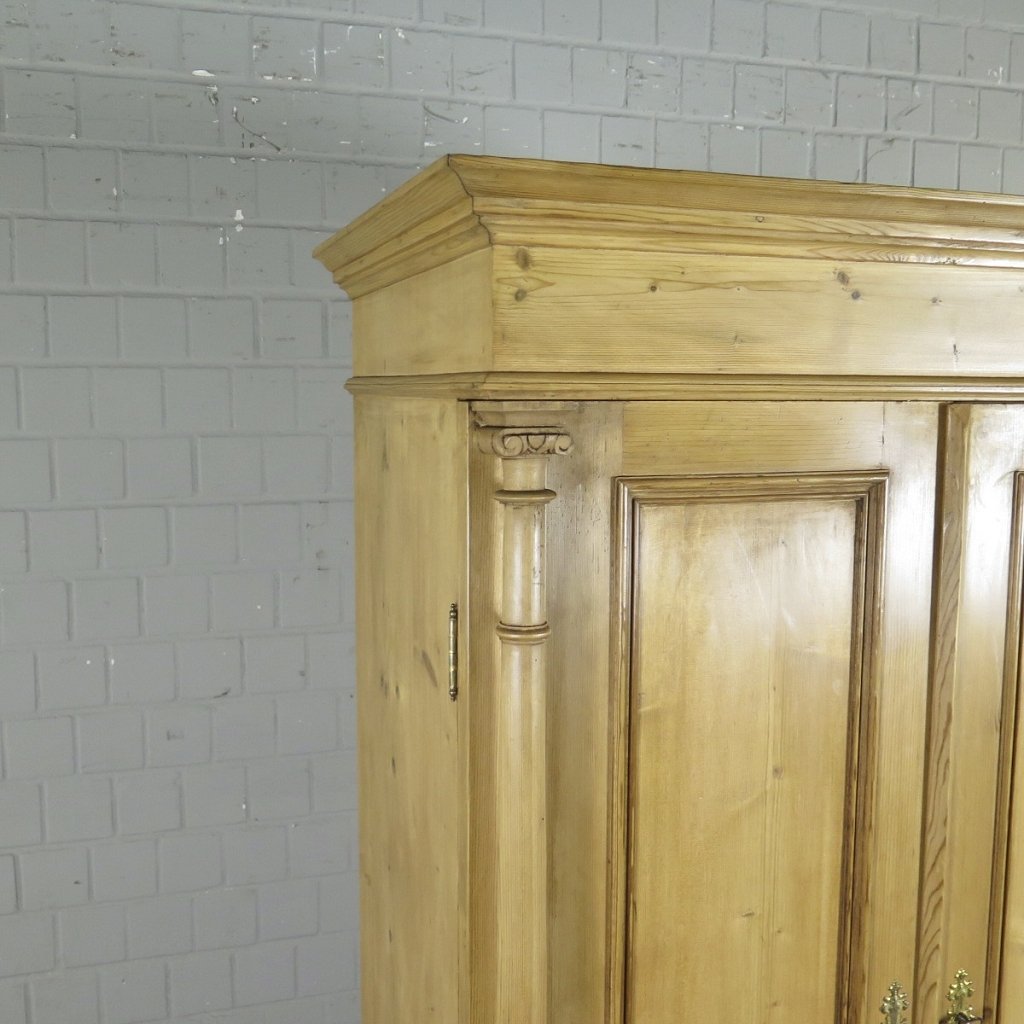 Schrank Kleiderschrank Gründerzeit 1880 Kiefer