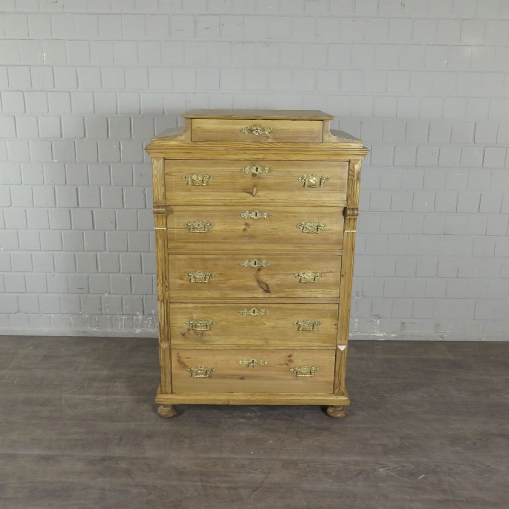 Hochkommode Kommode Gründerzeit 1880 Kiefer