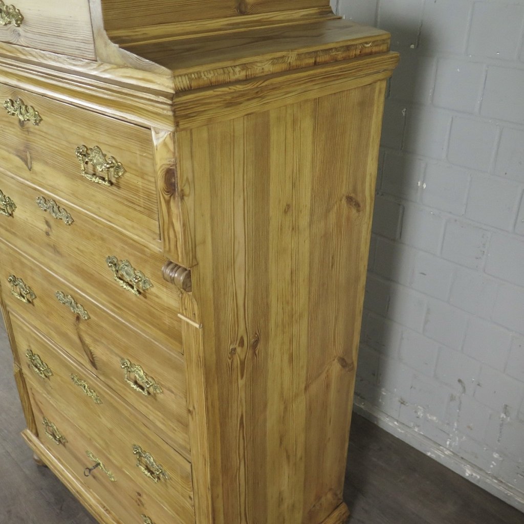 Hochkommode Kommode Gründerzeit 1880 Kiefer