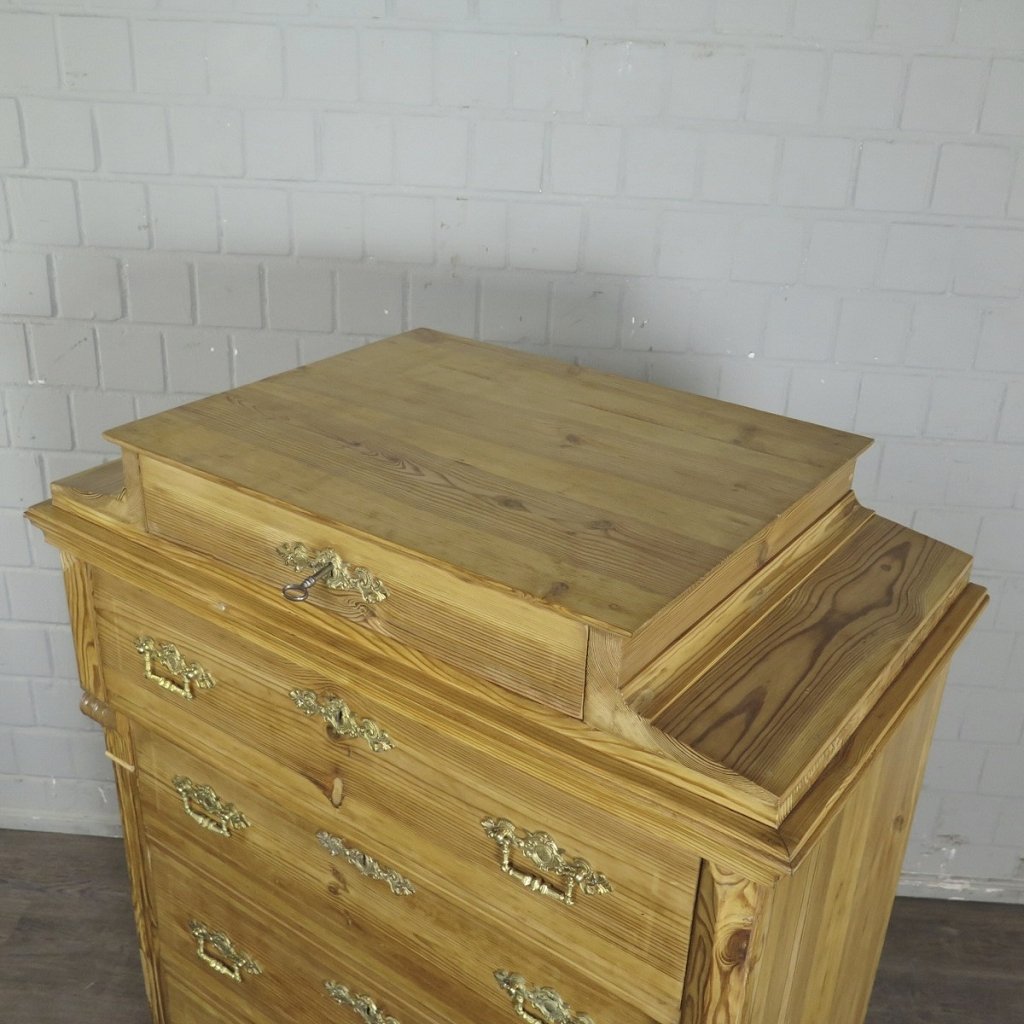 Hochkommode Kommode Gründerzeit 1880 Kiefer