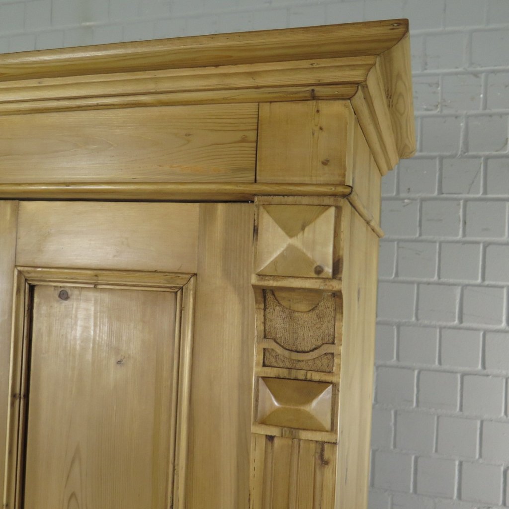 Schrank Kleiderschrank Gründerzeit 1880 Kiefer
