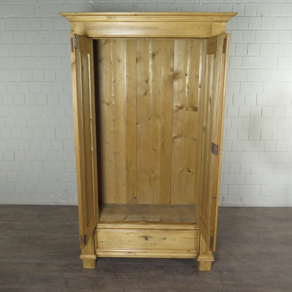 Schrank Kleiderschrank Gründerzeit 1880 Kiefer