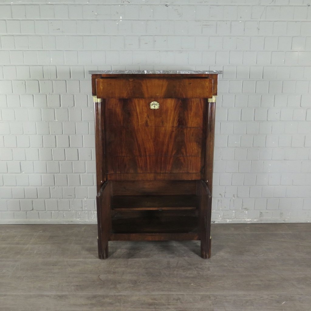 Sekretär Biedermeier 1830 Mahagoni