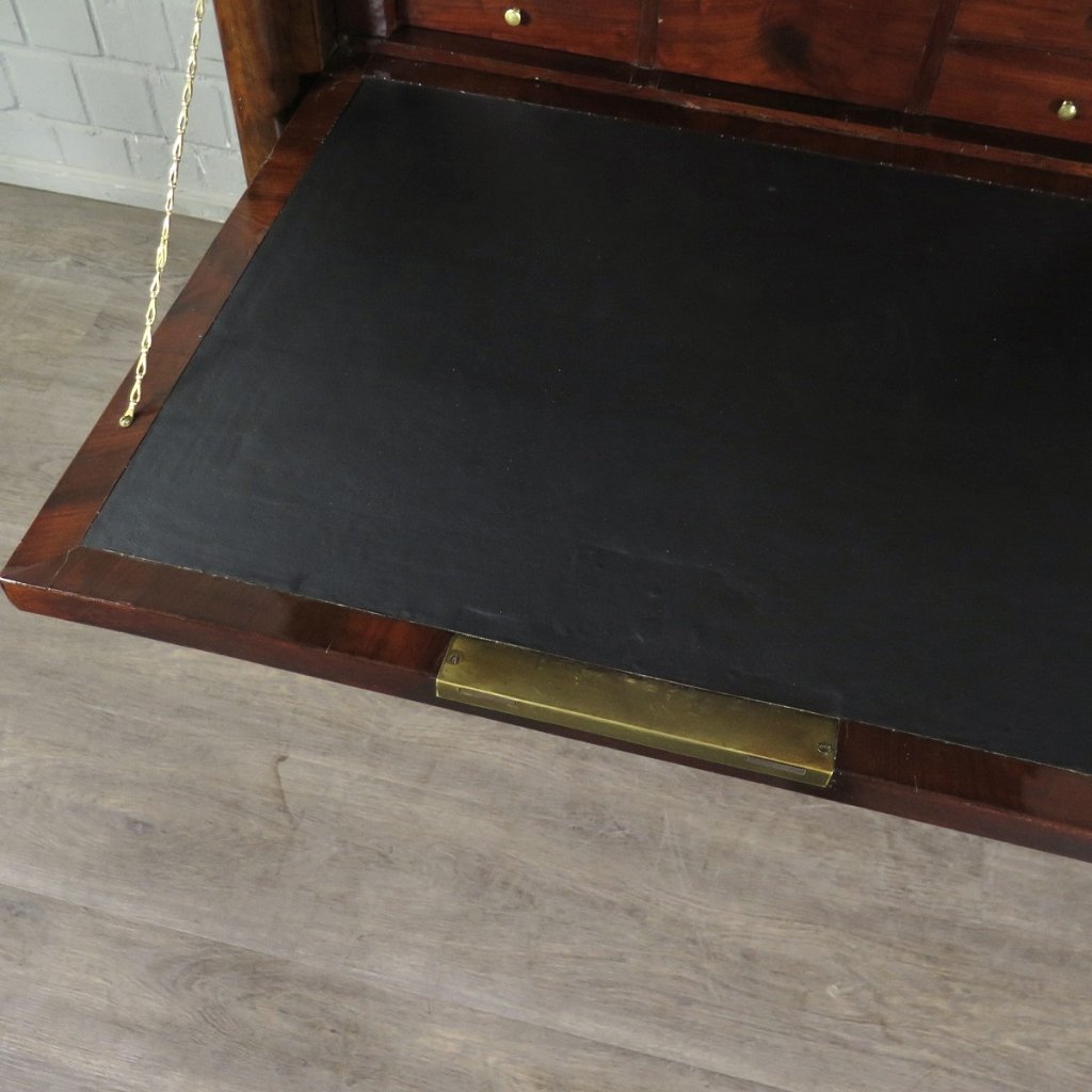 Sekretär Biedermeier 1830 Mahagoni
