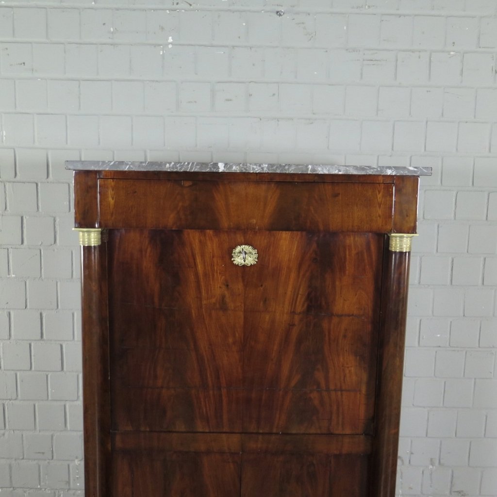 Sekretär Biedermeier 1830 Mahagoni