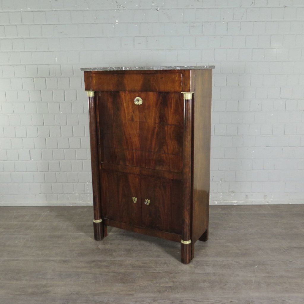Sekretär Biedermeier 1830 Mahagoni