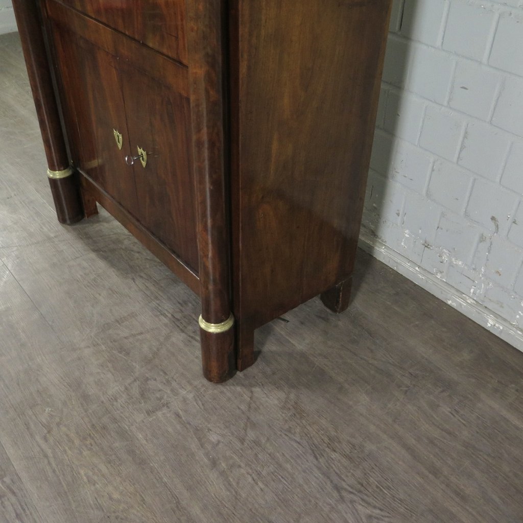 Sekretär Biedermeier 1830 Mahagoni