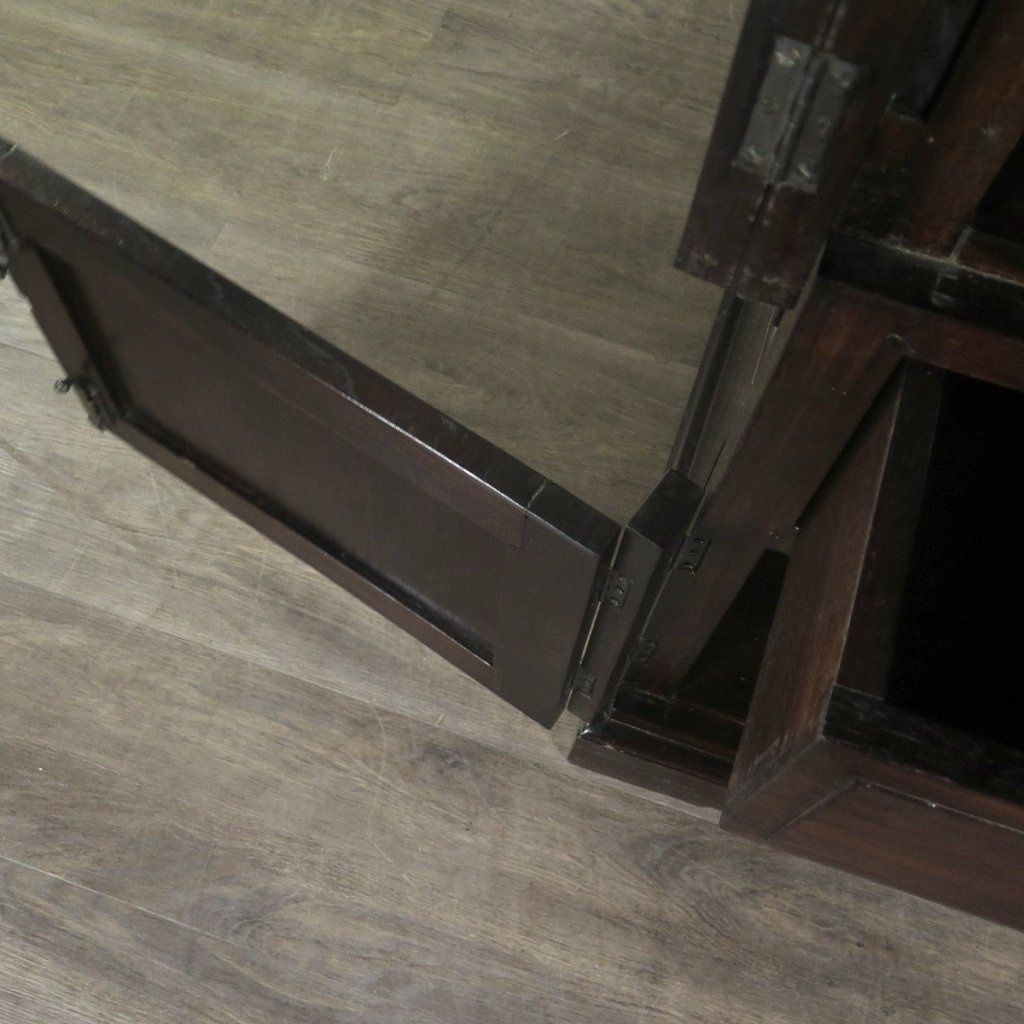 Fernsehschrank TV-Möbel Teakholz 1,20 m