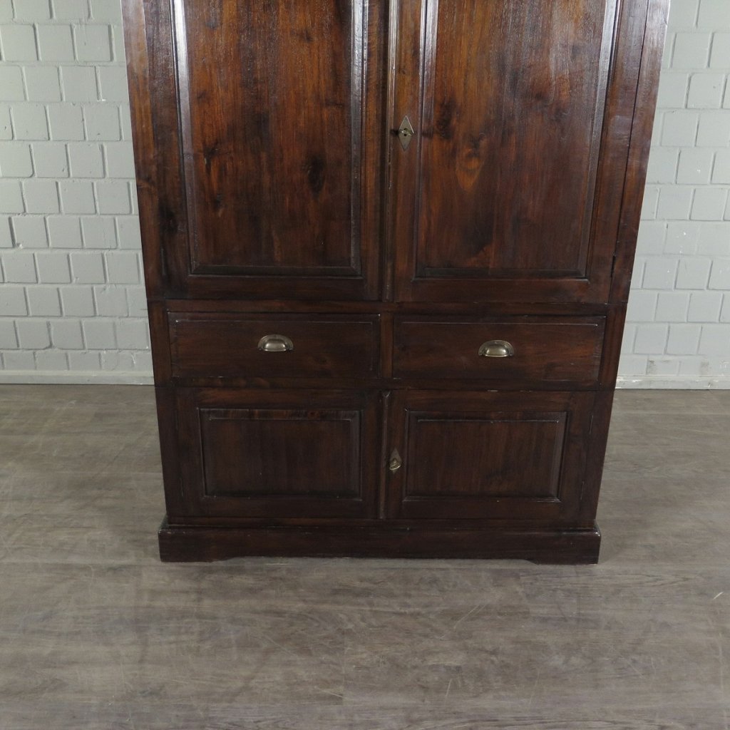 Fernsehschrank TV-Möbel Teakholz 1,20 m