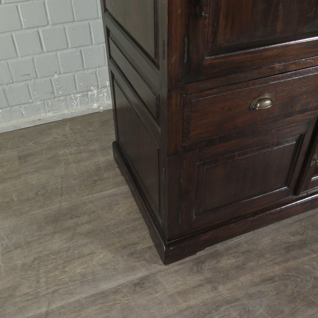 Fernsehschrank TV-Möbel Teakholz 1,20 m