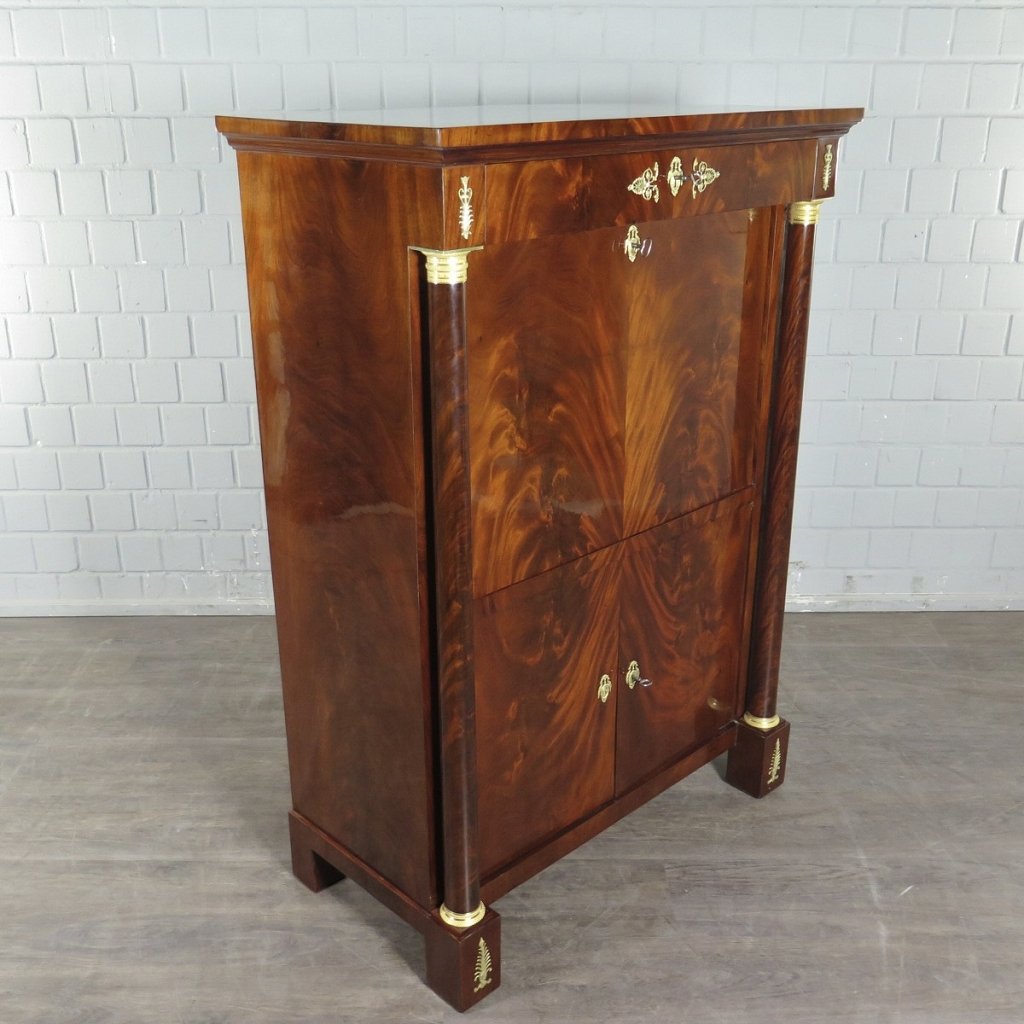 Sekretär Biedermeier 1820 Mahagoni