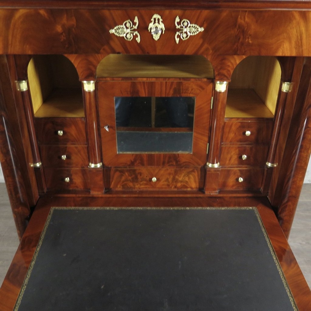 Sekretär Biedermeier 1820 Mahagoni