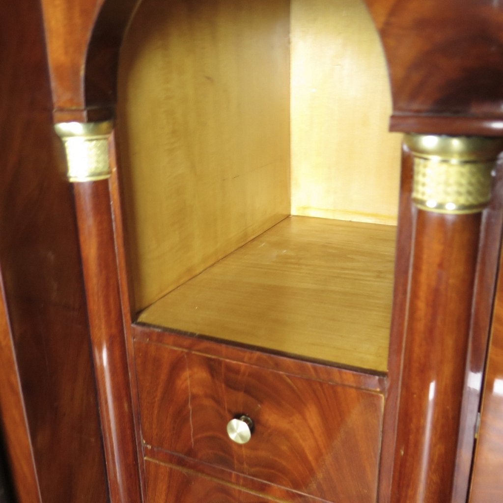 Sekretär Biedermeier 1820 Mahagoni