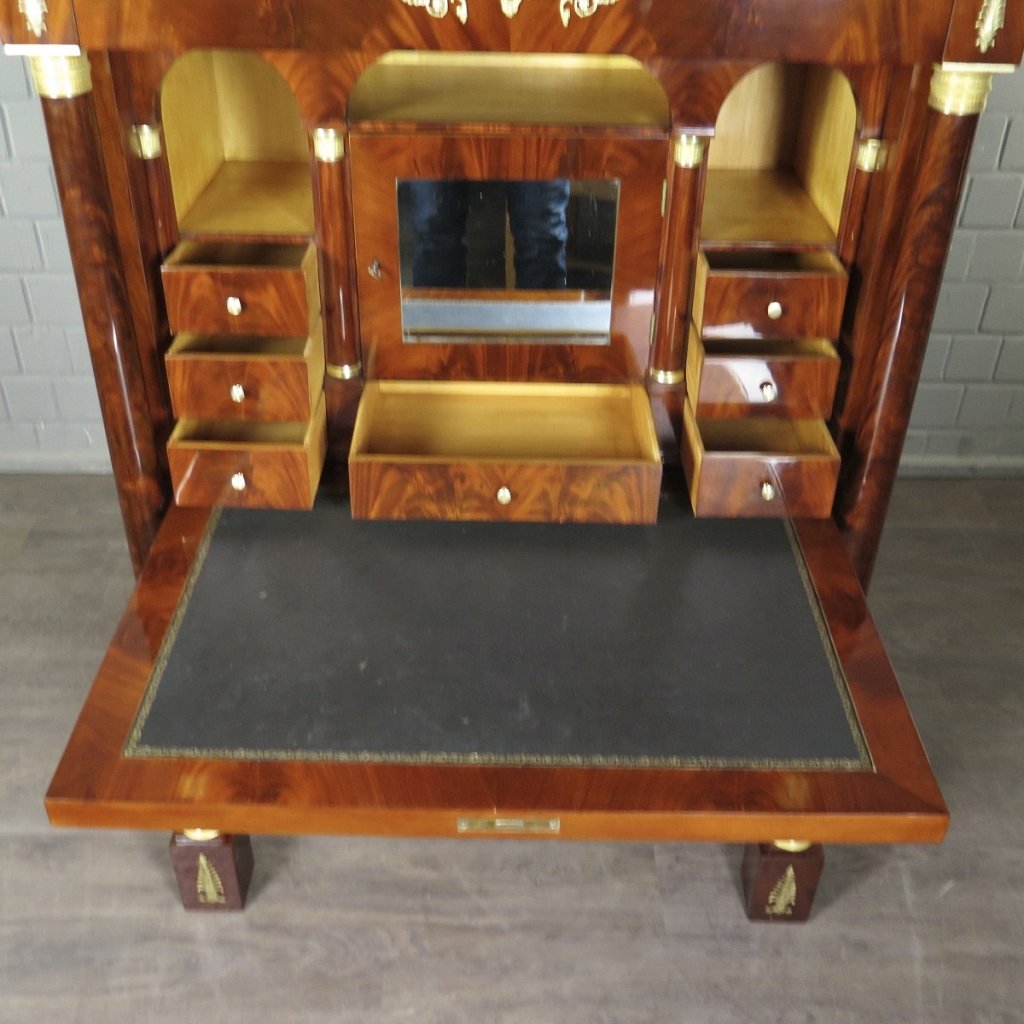 Sekretär Biedermeier 1820 Mahagoni