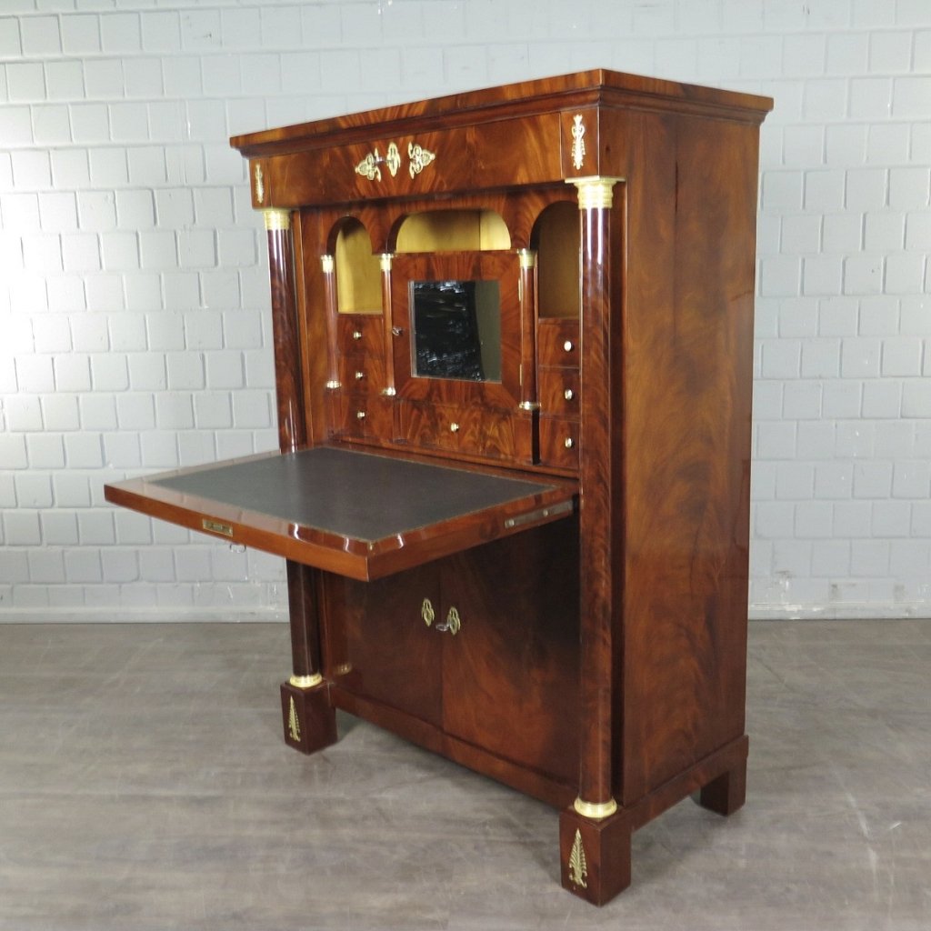 Sekretär Biedermeier 1820 Mahagoni