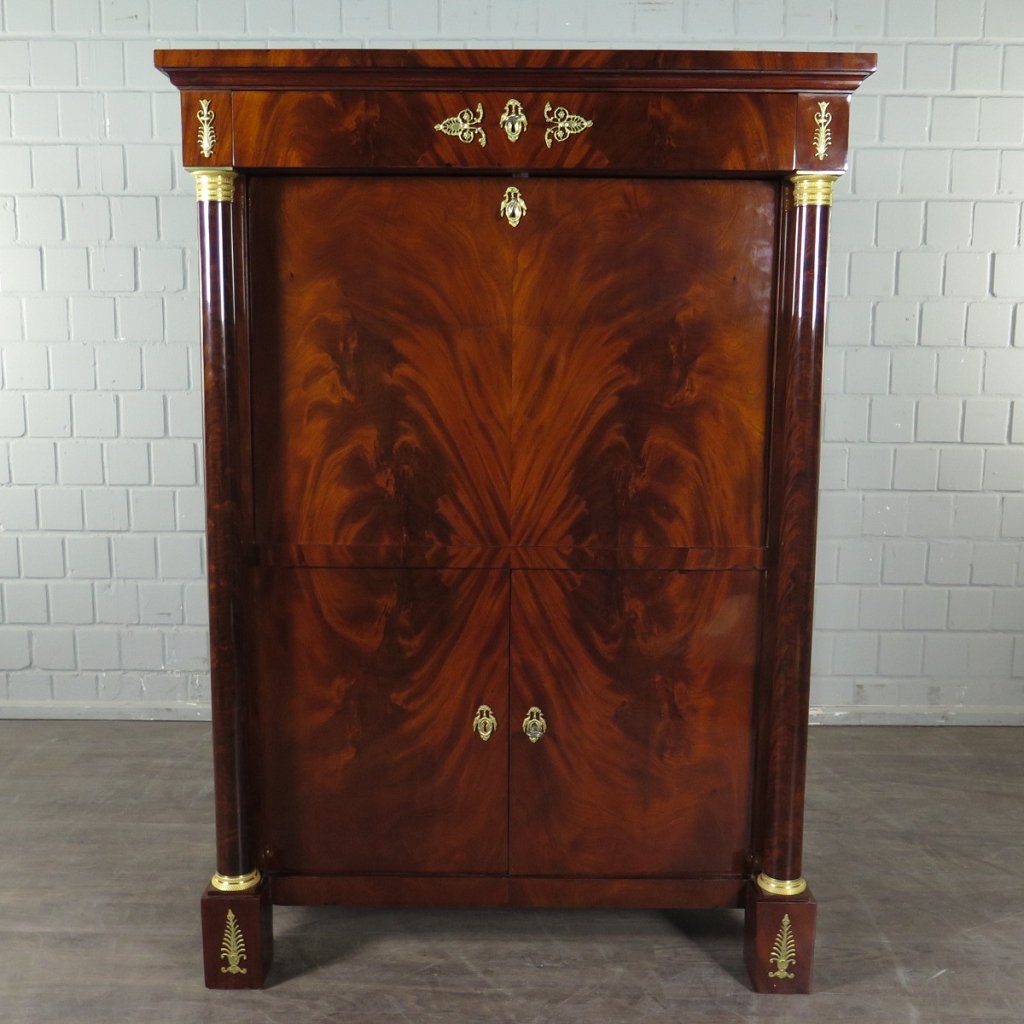 Sekretär Biedermeier 1820 Mahagoni