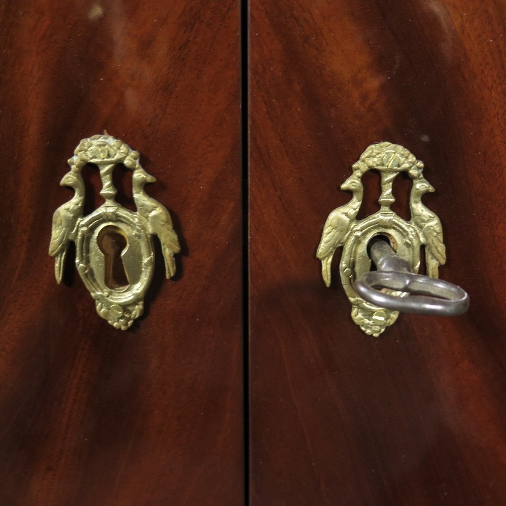Sekretär Biedermeier 1820 Mahagoni