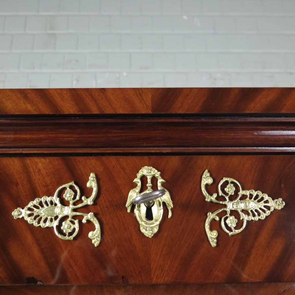 Sekretär Biedermeier 1820 Mahagoni