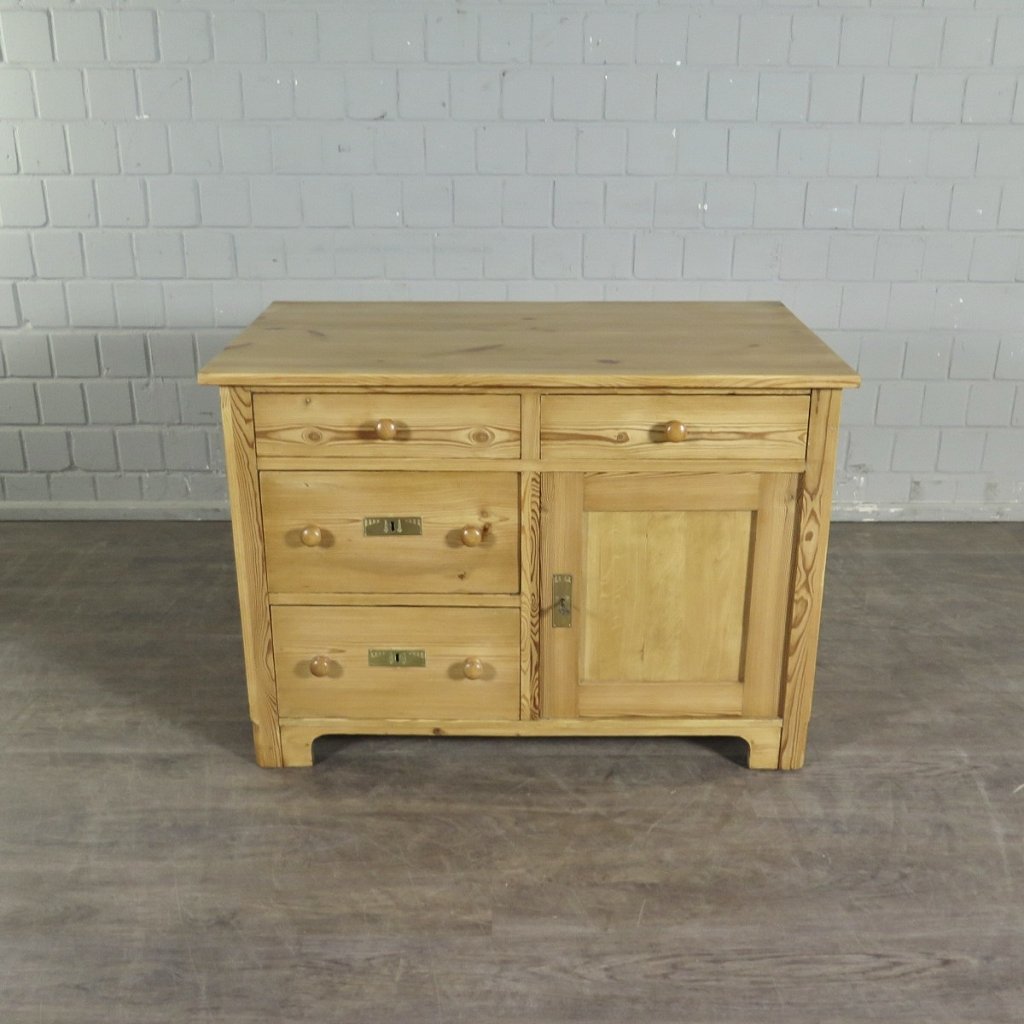 Anrichte Halbschrank Jugendstil 1900 Kiefer