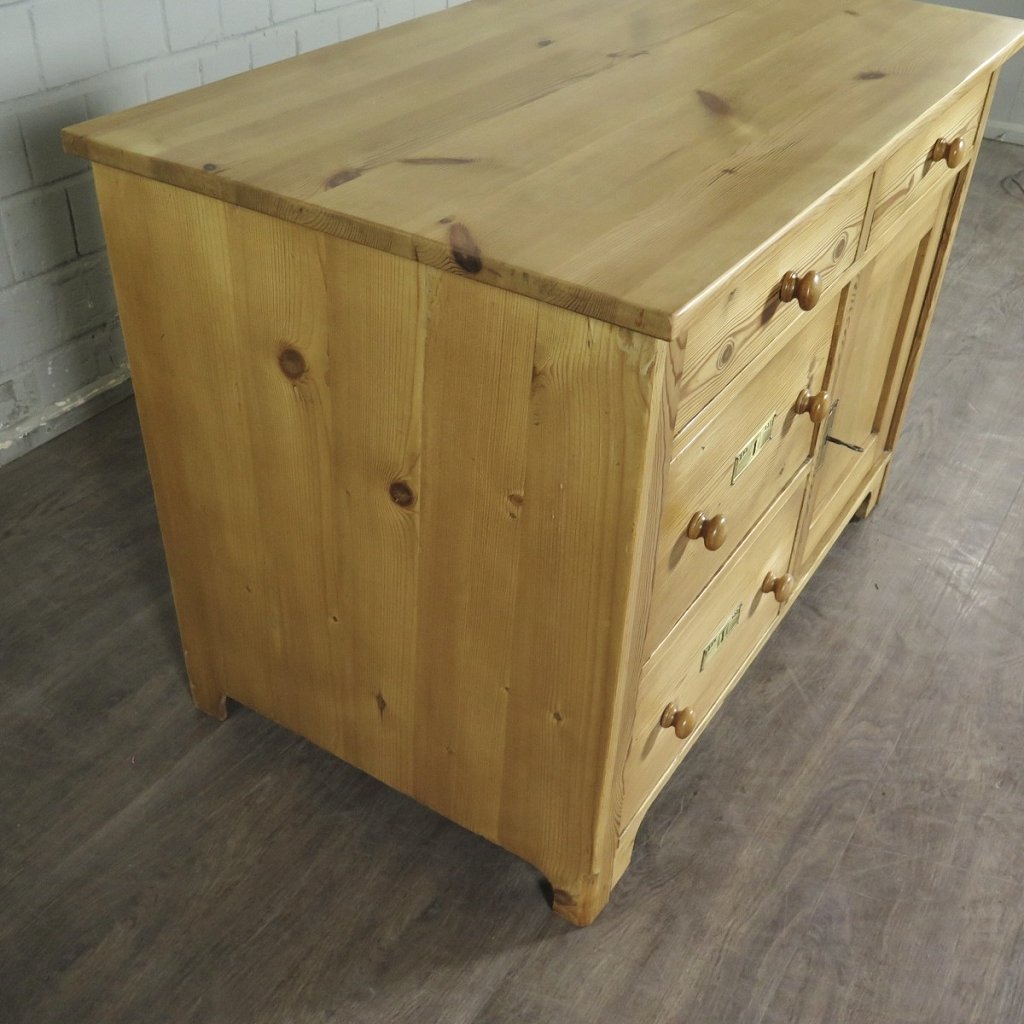 Anrichte Halbschrank Jugendstil 1900 Kiefer