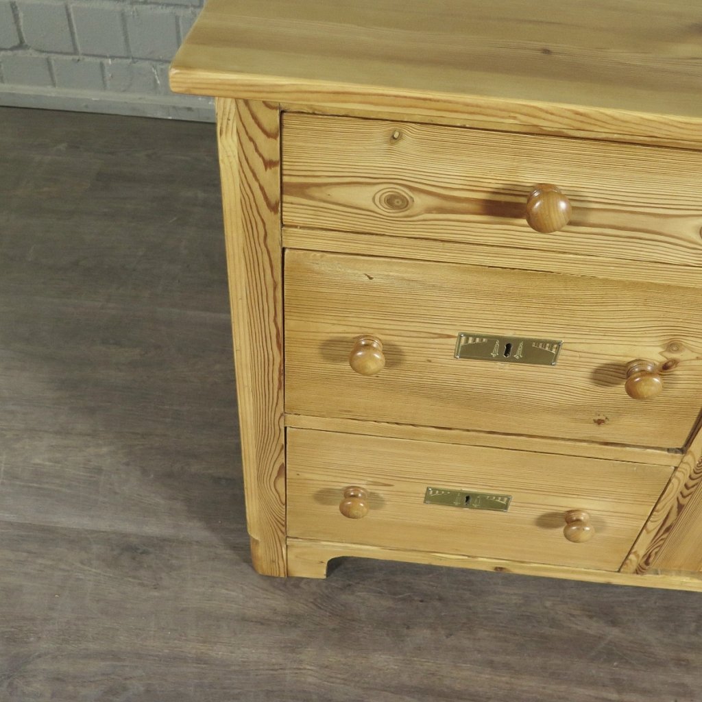 Anrichte Halbschrank Jugendstil 1900 Kiefer