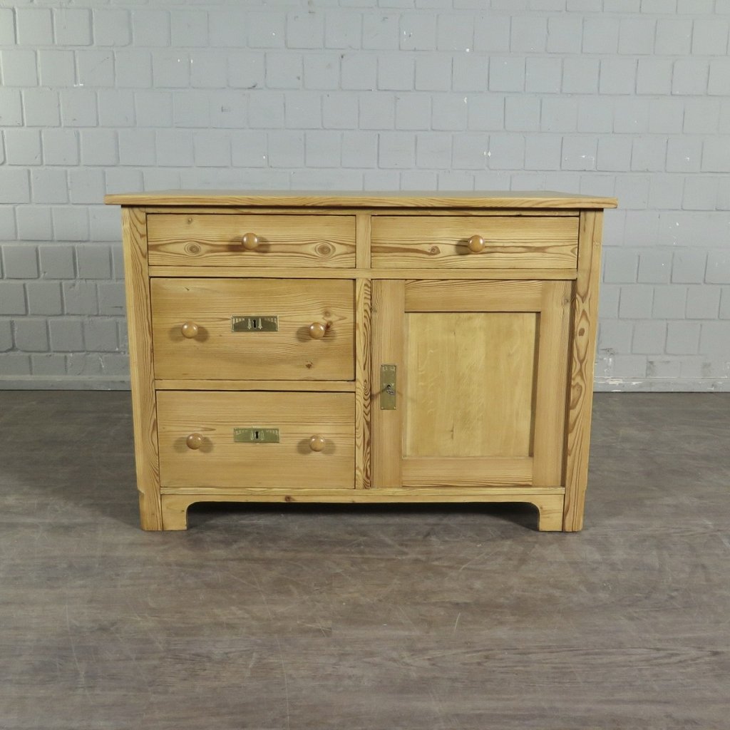 Anrichte Halbschrank Jugendstil 1900 Kiefer