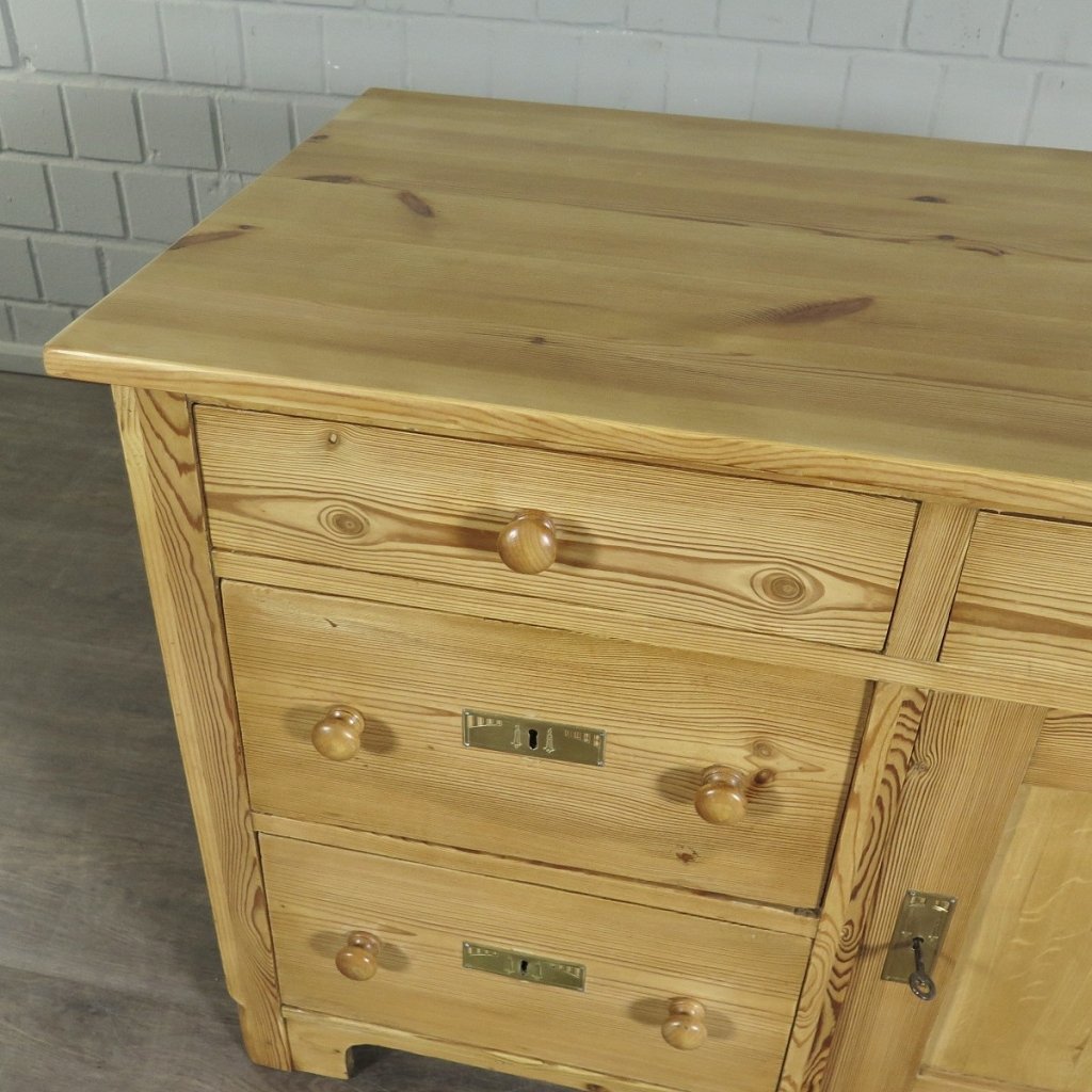 Anrichte Halbschrank Jugendstil 1900 Kiefer