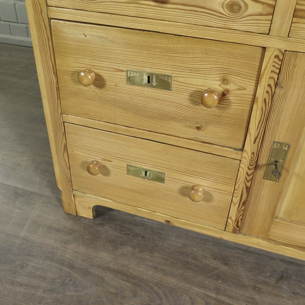 Anrichte Halbschrank Jugendstil 1900 Kiefer