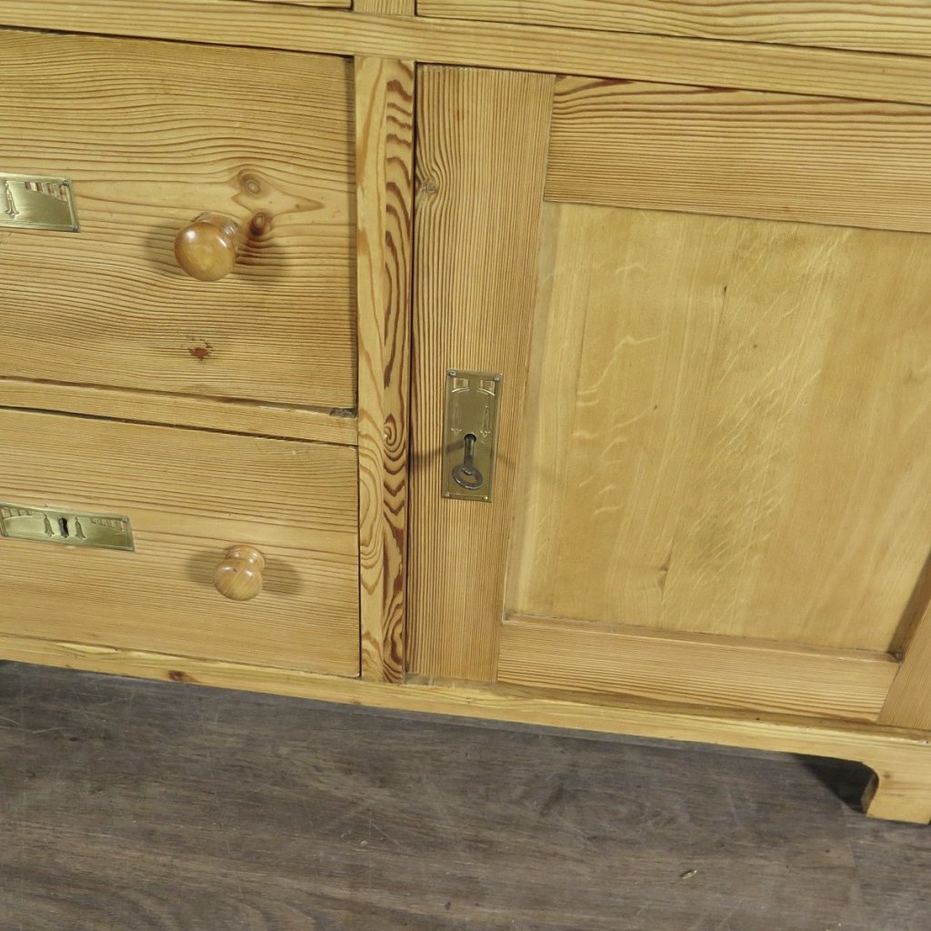 Anrichte Halbschrank Jugendstil 1900 Kiefer