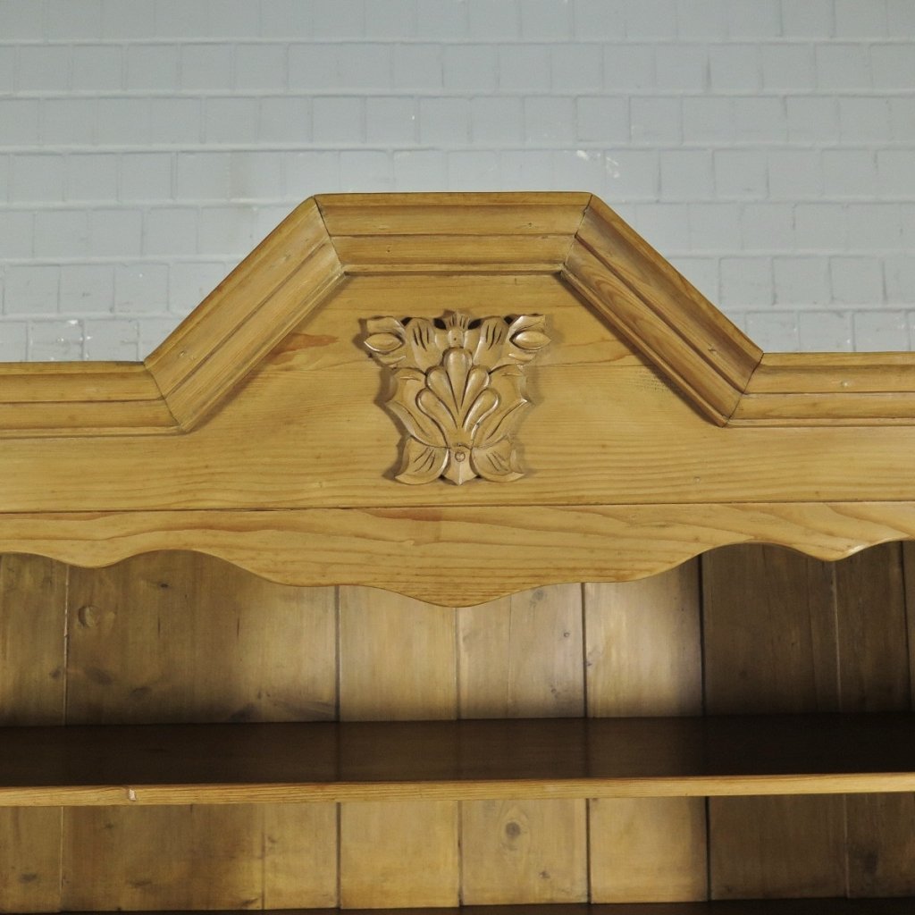 Buffetschrank Tellerschrank Jugendstil 1910 Kiefer