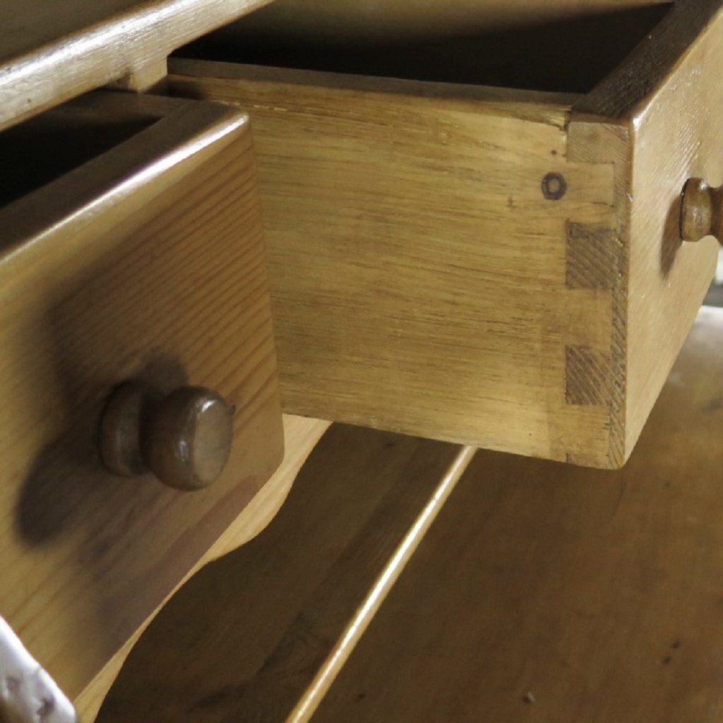 Buffetschrank Tellerschrank Jugendstil 1910 Kiefer