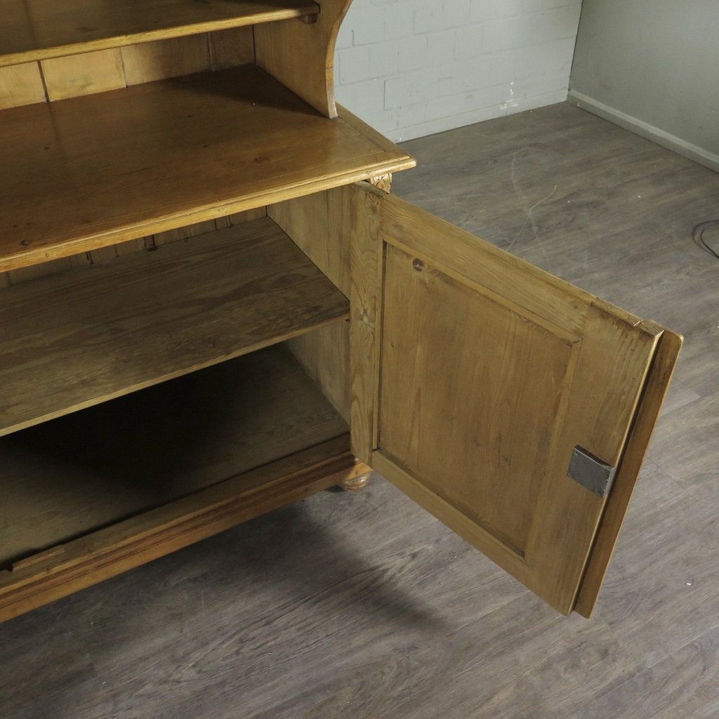 Buffetschrank Tellerschrank Jugendstil 1910 Kiefer